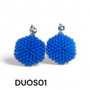 Azul con plata
